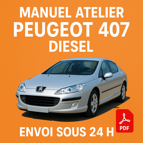 Manuel atelier peugeot 407 - manuel,