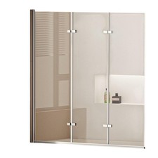 Paroi pliante de baignoire