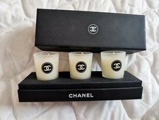Coffret de 3 bougies chanel
