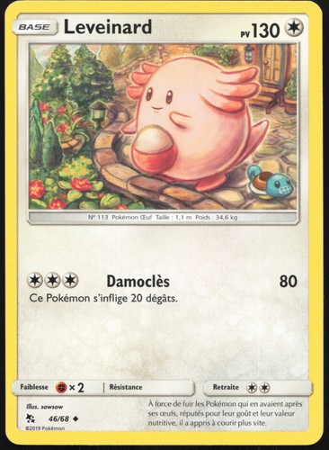 Carte pokémon leveinard - pokémon,
