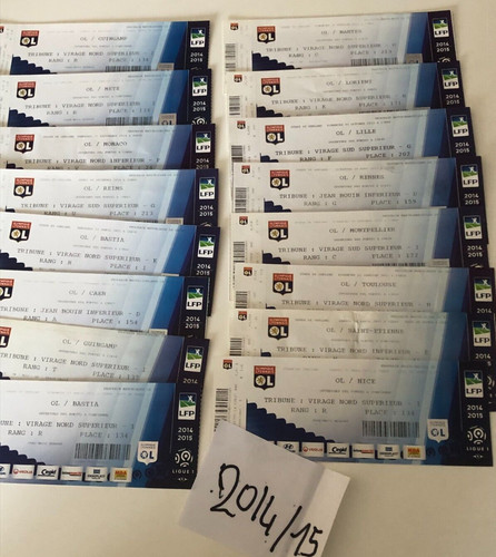 Ticket choix ol lyon - ticket,