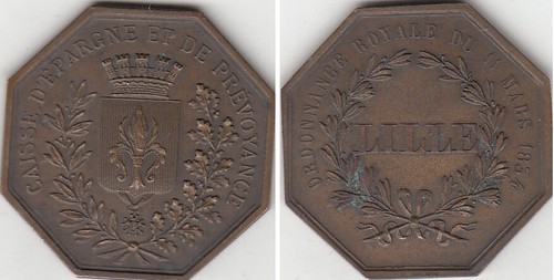 Jeton médaille bronze - médaille,