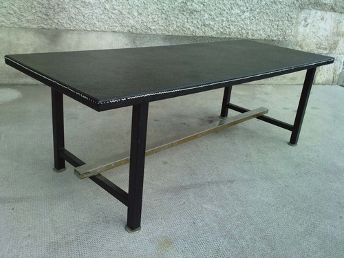 Table basse gainé skai piqure - basse,