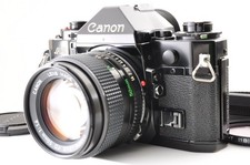 Appareil photo argentique noir