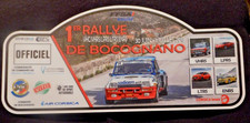 PLAQUE PVC 1er  RALLYE