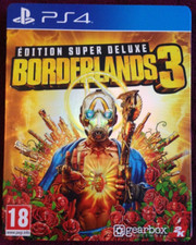 PS4 - BORDERLANDS 3  - Edition super deluxe - STEELBOOK - COMME NEUF