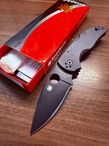 Rare spyderco c41gpcwbk5 - rare,
