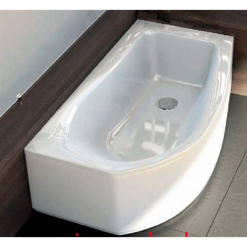 Baignoire asymétrique idéale - baignoire,