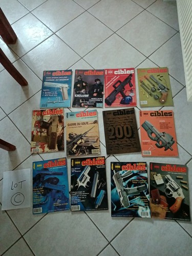 Lot magazines armes - magazines, d'armes