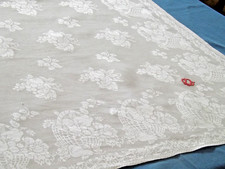 11 belles serviettes de table, mono CD , damas de PUR fil de lin, anciennes