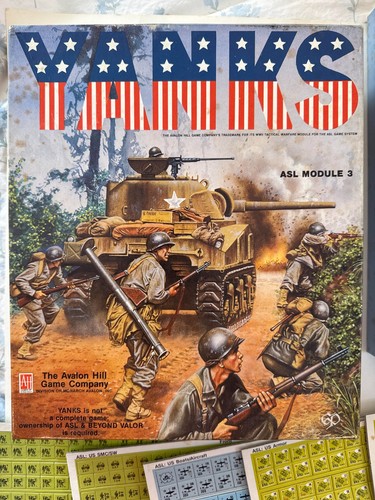Avalon hill asl yanks - avalon, war