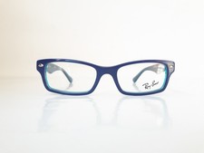 Lunettes de vue Ray Ban enfant bleu rectangle carré acétate jante complète...