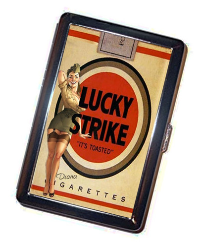 Lucky strike cigarette case - strike,