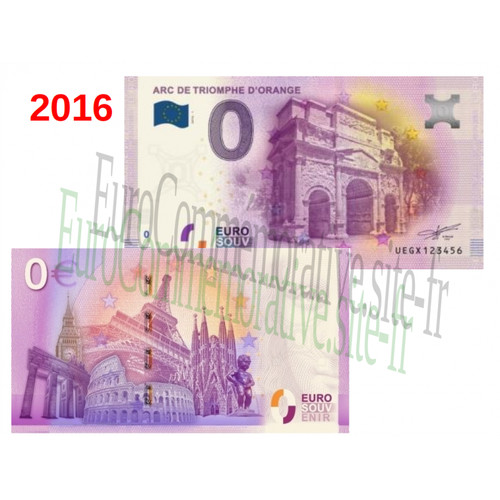 Billet souvenir 2016 france - billet,