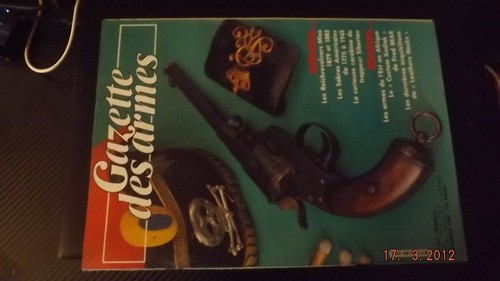 Revue gazette des - cg, armes