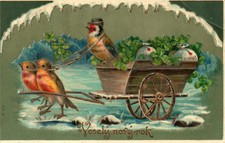 Carte postale, jupe