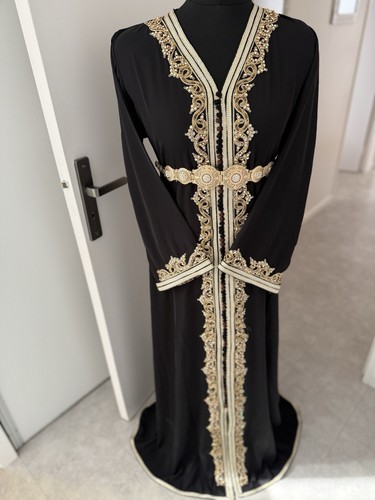 Caftan noir - caftan,