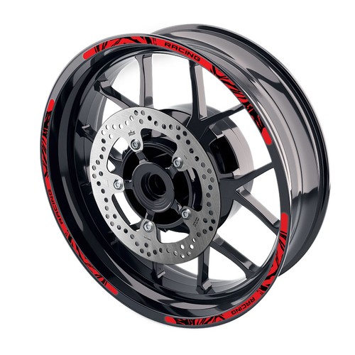 Red wild wheel - red, 17
