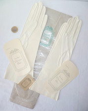 PAIRE DE GANTS DE SOIRÉE VINTAGE CHRISTIAN DIOR 29,5 CM   6 1/2  (2)