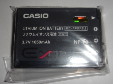 Batterie origine casio 70 - casio, np-70