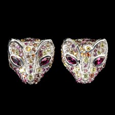 925 Argent Sterling Boucles