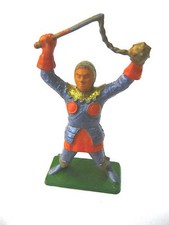 homme d'arme avec fleau masse
