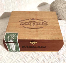 Boîte à cigares ancienne ROTHSHILD DONTOMAS Vide