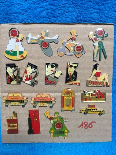 Pins cigarette lucky - pins, strike