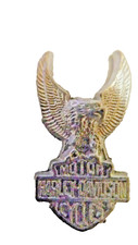 PIN'S MOTO  /  SIGLE    HARLEY DAVIDSON   /   1,5cm  x   3 cm   /  SUPERBE