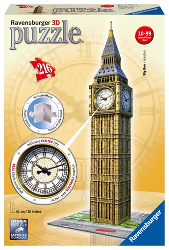 Ravensburger puzzle big ben - ravensburger,