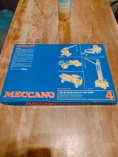 MECCANO - Boite bleue N° 4  réf 030204, complète.