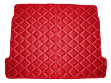 Matelassé Cuir éco ROUGE