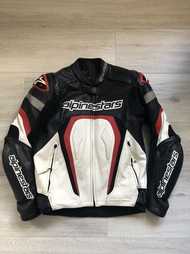 Veste moto cuir - cuir, alpinestars