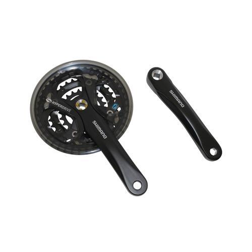 Pedalier vtt acera - pedalier, 7/8v.