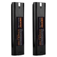 2Packs 9.6V Ni-MH Batterie