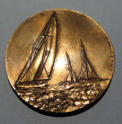 Belle médaille bronze cuivré - belle,