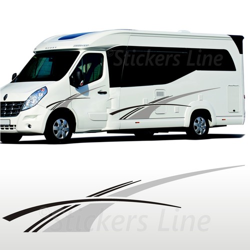 Adhésifs campeur camping car - adhésifs, camping-car