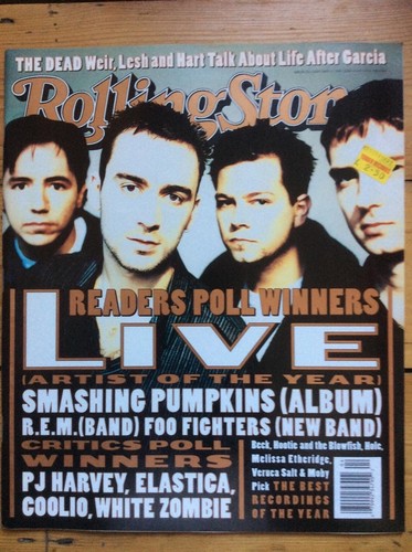 Rolling stone 726 live - stone, cover