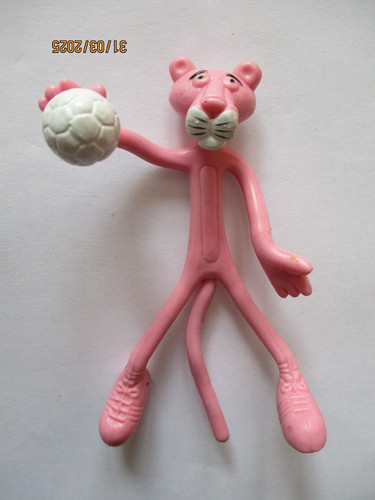 Figurine panthere rose - ",