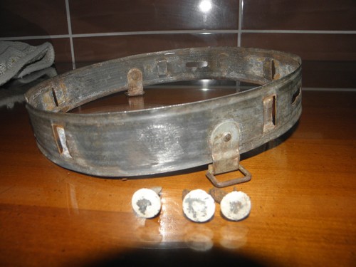 Casque allemand ww2 - casque, cerclage