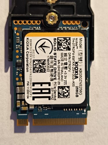 Ssd kioxia bg5 256go - bg5, m.2