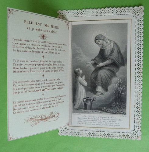 Santino holy card canivet - santino,