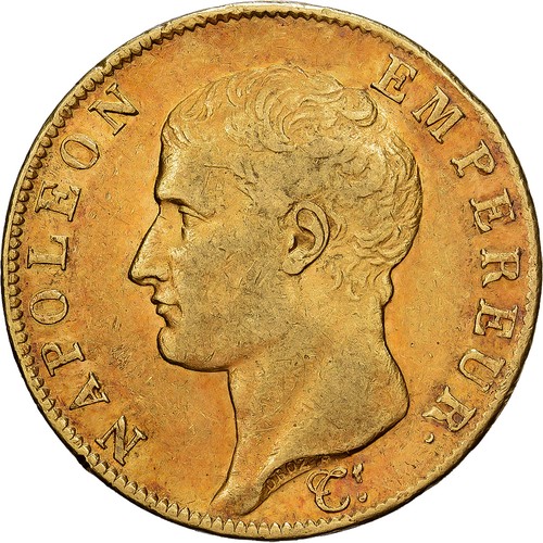 France francs napoléon - france,, 40