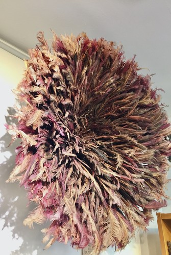 Coiffe plume bamileke - coiffe, plume,