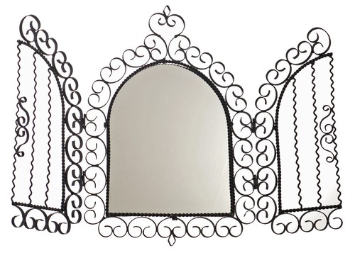 Miroir battants en - à, 2