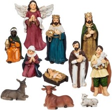 Lot de 11 Santons en Résine 7