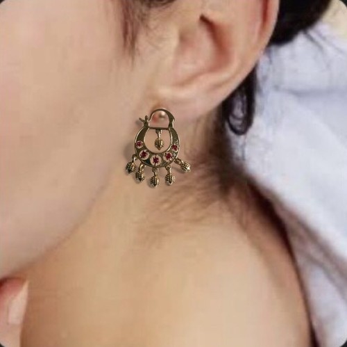 Boucles oreilles savoyarde - boucles, d'oreilles