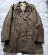 manteau militaire laine kaki
