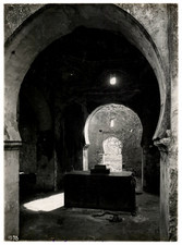 Maroc, Oujda, Tombeau de Sidi Hahya Vintage silver print,  Tirage argentique 