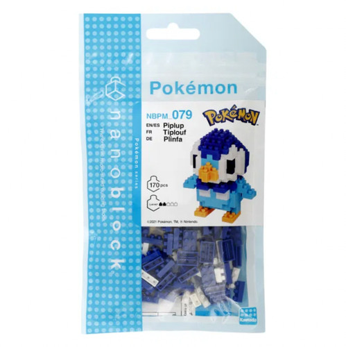 Nanoblock pokémon piplup - nanoblock,